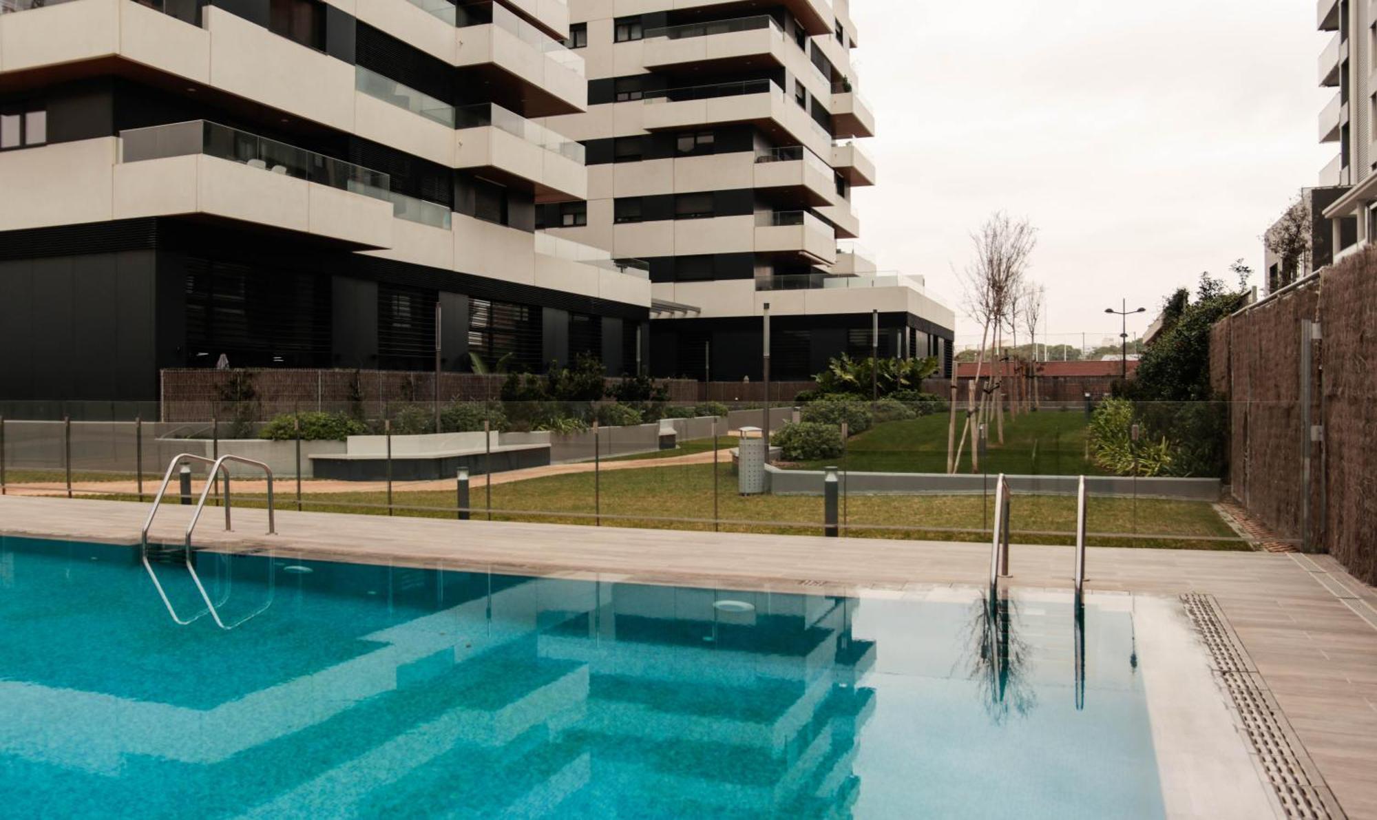 Espectacular Loft Piscina Y Terraza - Metro L10 - Las Ciencias - Ruzafa - Valencia Centro Exterior foto